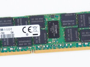Samsung 1x 16GB DDR3-1600 RDIMM PC3L-12800R Dual Rank x4 Module M393B2G70QH0-YK0