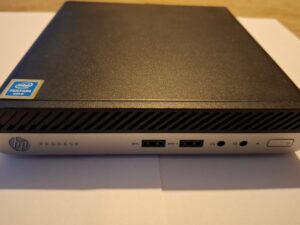 HP ProDesk 400 G5 Mini Pentium Gold G5420T 8GB RAM 240GB SSD Windows 11 Pro